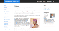 Desktop Screenshot of dupageneurowellness.com